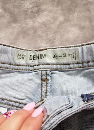 Джинсовые шорты denim co на 8-9 лет2 фото