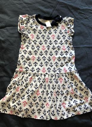 Летнее платье 4т