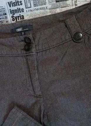 Стильні брендові широкі  брюки(штани) в полоску emoi by emonite2 фото