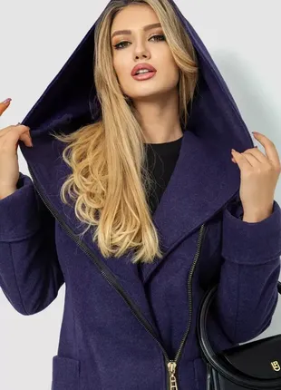 Пальто женское, цвет фиолетовый, 186r2966 фото