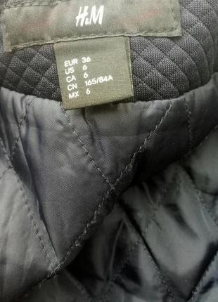 Стеганная курточка бомбер косуха от h&m5 фото