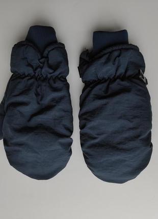 Зимові лижні непромокальні рукавиці термогарячі h&amp;m р.7-10лет7 фото