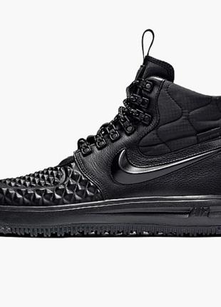 Мужские кроссовки nike lunar force 1 duckboot black1 фото