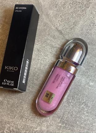 Блиск для губ 3d hybra lipgloss  від kiko milano ❤️ #05