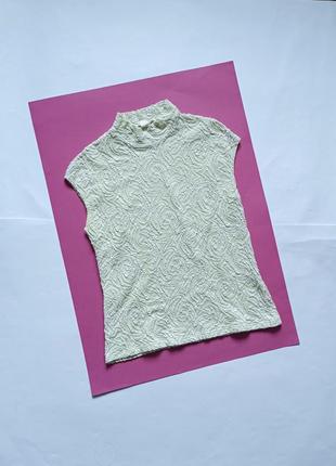 Супермодная как новая блузка фактурная в стиле zara