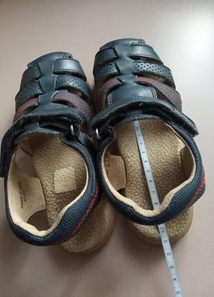 Босоножки сандалии kickers (32) из натуральной кожи на мальчика оригинал10 фото