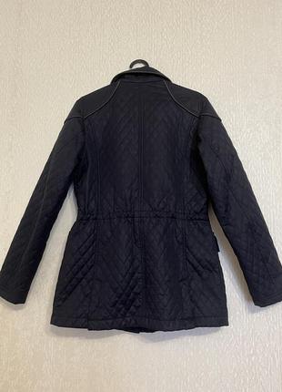 Barbour charlize jacket преміум куртка парку стьобана демісезонна чорна жіноча р. 36 (s)3 фото