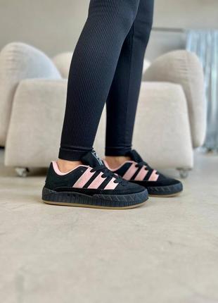 Adidas adimatic black rose ❤️36рр-45рр❤️кросівки адідас жіночі чорні, кроссовки женские адидас, кросівки чоловічі адідас, кроссовки весна-осень адидас