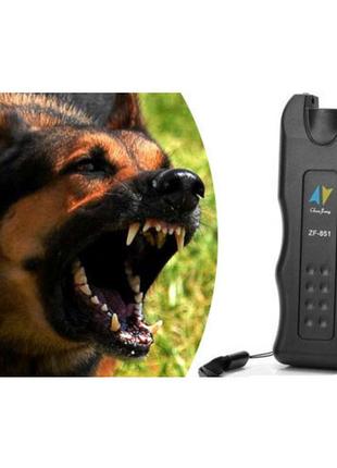 Мощный ультразвуковой отпугиватель собак ultrasonic zf-851