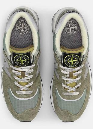 Кроссовки New balance 574 x stone island