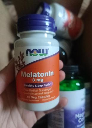 Мелатонин 3 мг, 60 капсул
