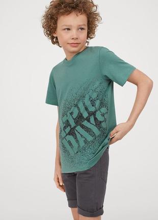 Футболка h&m коттон 8-14 лет2 фото