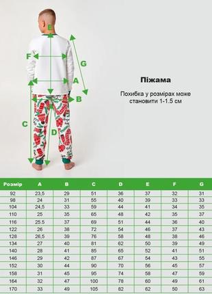 Детская пижама |  с начесом | 100% хлопок | 92, 98, 104, 110, 116, 122 | идеальный новогодний подарок для6 фото