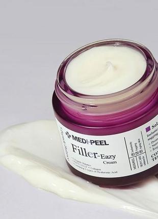 Крем-филлер для упругости кожи с пептидами medi-peel eazy filler cream 50 ml2 фото