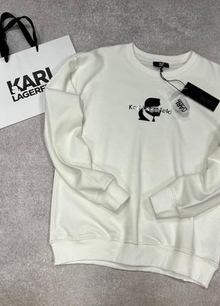 Женский свитшот karl lagerfeld2 фото