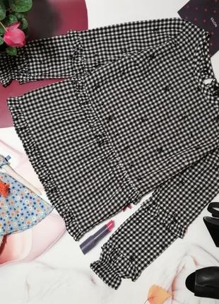 Дуже гарна сорочка next з воланами, віскоза, розмір 10/38 або м