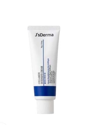 Крем для комплексного увлажнения с керамидами и коллагеном j'sderma collamide intensive cream 50 g