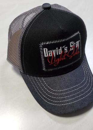 Стильная бейсболка davids star