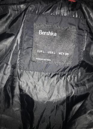 Bershka куртка куртка bershka 1127/551/800 lчерная4 фото