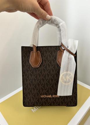 Сумка michael kors mercer extra small6 фото