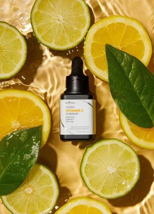 Сироватка освітлювальна з вітаміном с isntree hyper vitamin c 23 serum 20 ml