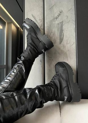 Celine boots black9 фото