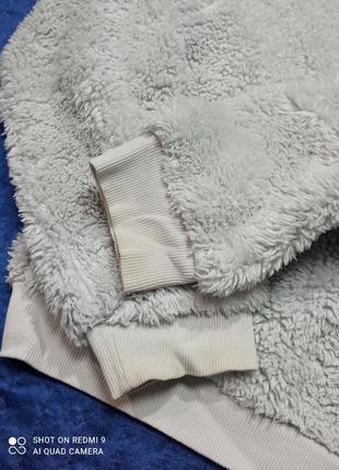 Теплый пушистый свитер, кофта, батник 9