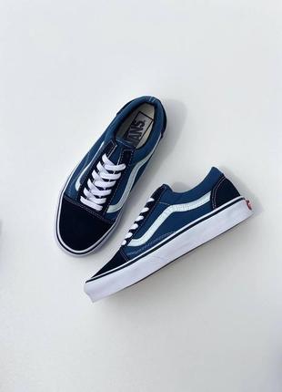 Кеди vans old skool blue