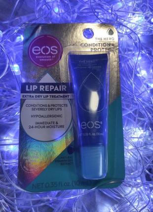 Eos максимально увлажняющий бальзам для губ, eos the hero extra dry lip balm treatment1 фото