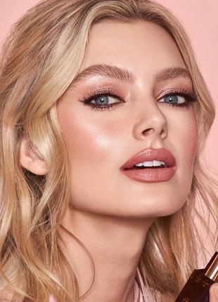 Набор charlotte tilbury quick easy makeup date night in 5 для макияжа хайлайтер тени помада румяна3 фото