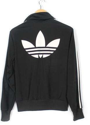 Adidas original олімпійка жіноча розмір s класична чорна оригінал1 фото