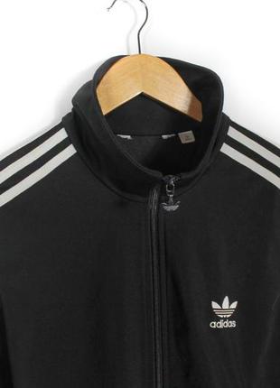 Adidas original олімпійка жіноча розмір s класична чорна оригінал3 фото