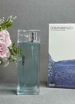 Мужская парфюмированная вода kenzo l'eau par kenzo pour homme 100 мл