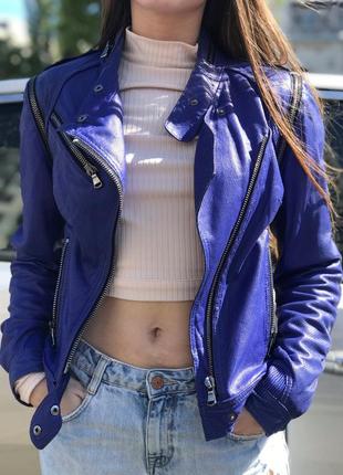 Кожаная косуха трансформер