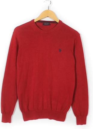 U.s polo assn свитер мужской реглан шерстяной размер s оригинал
