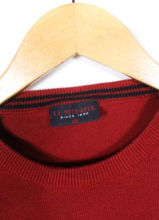 U.s polo assn свитер мужской реглан шерстяной размер s оригинал3 фото