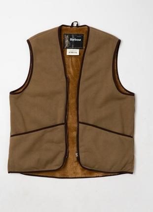 Barbour warm pile lining  vest чоловічий підклад