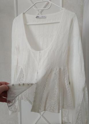 Блуза zara.3 фото