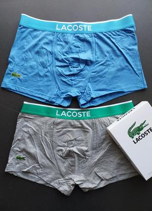 Подарунковий набір боксерів lacoste з 2 шт.