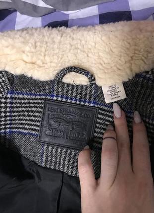 Пальто levis шерстяне5 фото