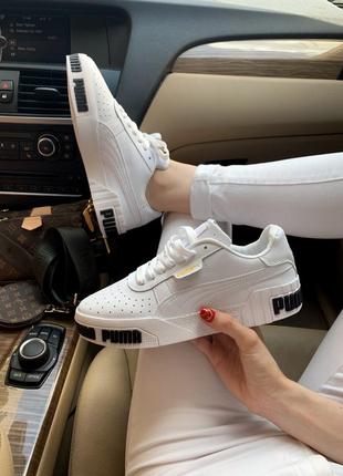 Кросівки puma cali white/black кросівки кеді кеди