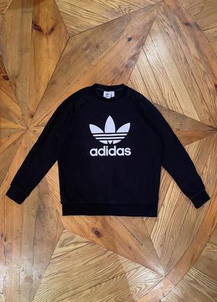 Adidas originals crewneck logo классический реглан адик streetwear fila y2k