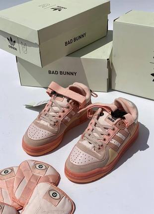 Кроссовки adidas forum bad bunny pink