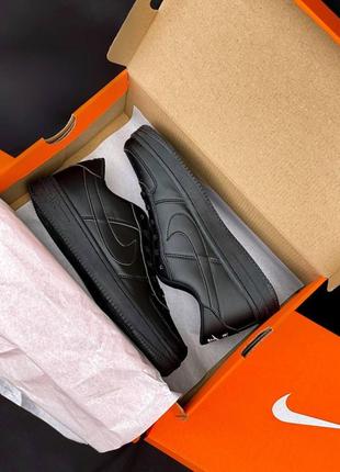 Кеды nike air force black2 фото