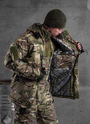 Зимний тактический мужской костюм solomon (куртка и штаны) мультикам s5 фото