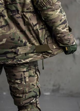 Зимний тактический мужской костюм solomon (куртка и штаны) мультикам s6 фото