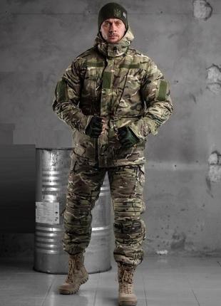 Зимний тактический мужской костюм solomon (куртка и штаны) мультикам s1 фото