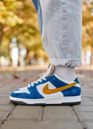 Кроссовки nike sb dunk kasina ind. blue