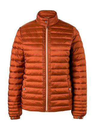 Шикарна якісна стьобана куртка на блискавці від tchibo (німеччина) розмір 44 євро