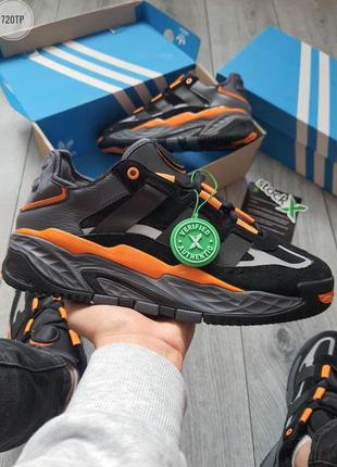 Кросівки adidas niteball black/orange